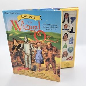 Wizard Of Oz Vintage 1996 Play-A-Song Book